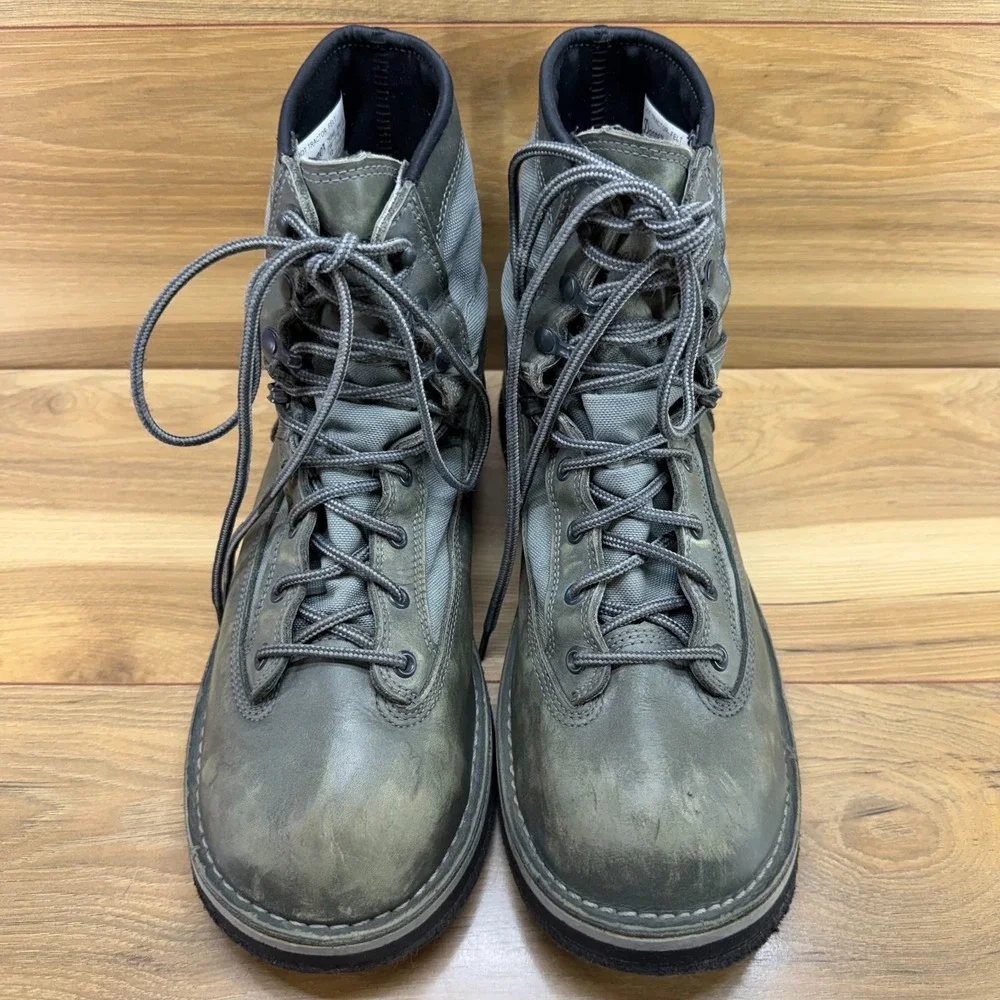Patagonia X Danner Foot Tractor Felt Bottom Wading Boots Mens 12 M Grey USA Made